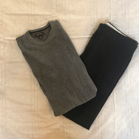 Banana Republic men’s sweater medium grey M - Picture 2 of 4